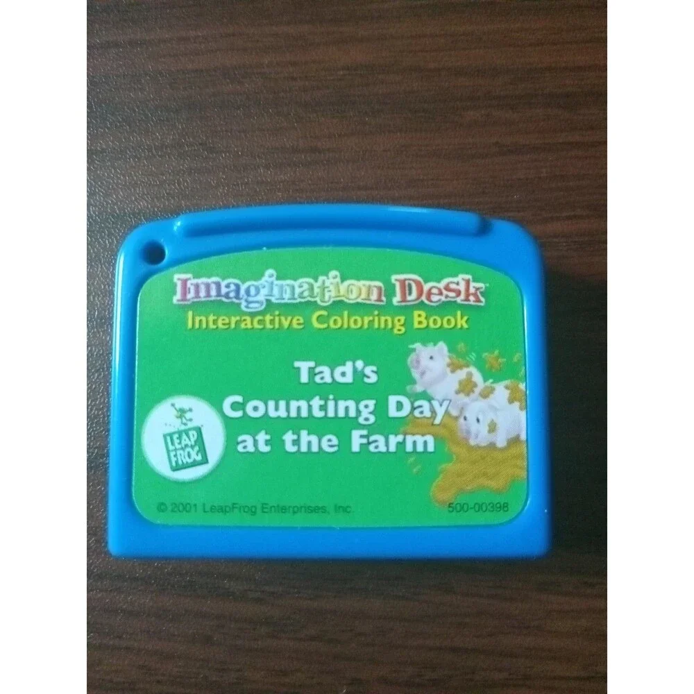 Leap Frog Imagination Desk Tad's Counting Day at the Farm - Cartridge Only